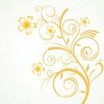 Floral Background Card